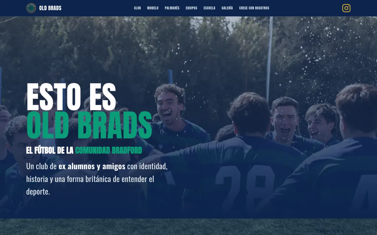 Captura de pantalla de Old Brads FC